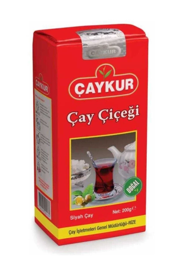 ÇAYKUR Çay Çiçeği Siyah Dökme Çay 200 G ürün görseli 1