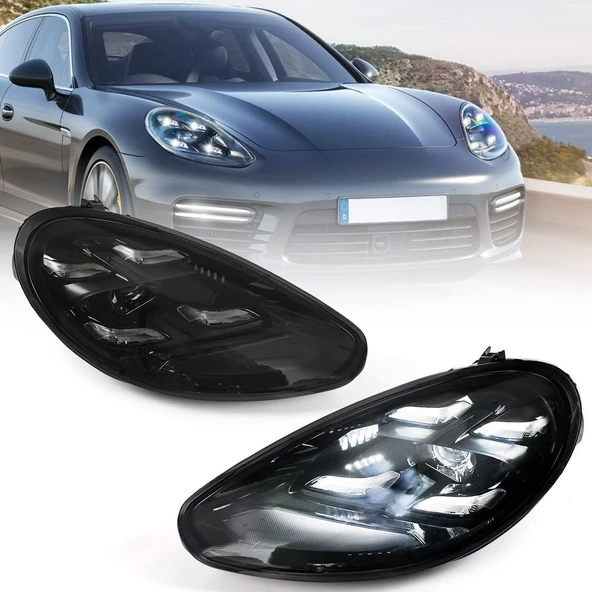 AUTOGP Porsche panamera facelift model ön far lambası ledli 2014 / 2016 ürün görseli 1