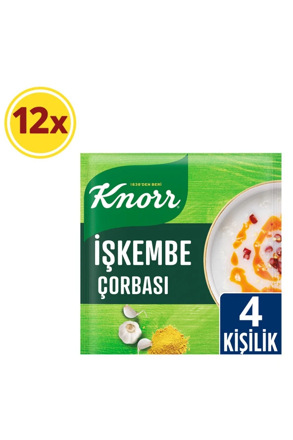 KNORR Işkembe Çorbası 63 Gr X 12 Adet ürün görseli 1