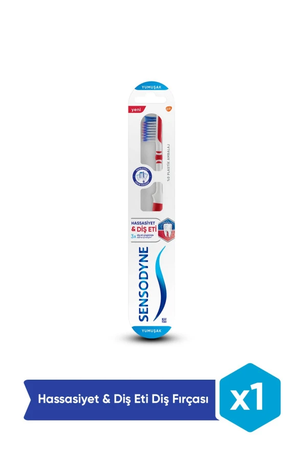 SENSODYNE Hassasiyet & Diş Eti Beyazlatıcı Diş Fırçası ürün görseli 1