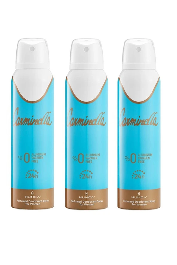 CARMİNELLA Kadın Deodorant 150 Ml X 3 Adet ürün görseli 1