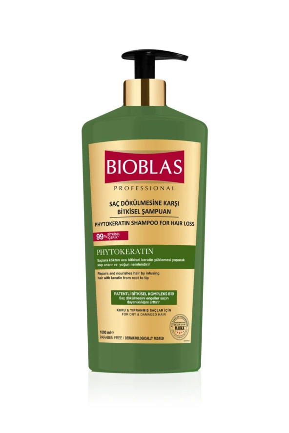 BİOBLAS Phyto Keratin Şampuan 1000 Ml ürün görseli 1