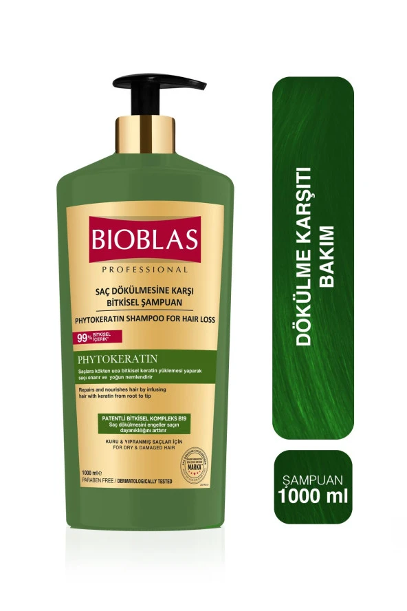 BİOBLAS Phyto Keratin Şampuan 1000 Ml - Resim 2