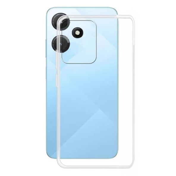 FitCase Infinix Hot 40i Kılıf Silikon Şeffaf Kapak ürün görseli 1
