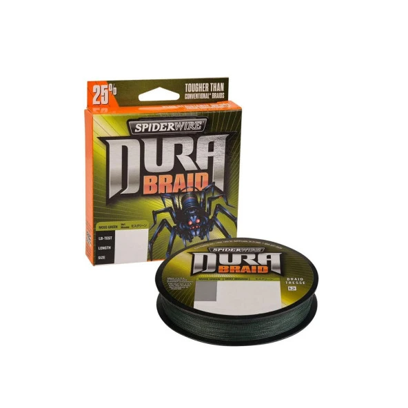 Spider Wire Dura Braid 135m Moss Green 0.15mm ürün görseli 1