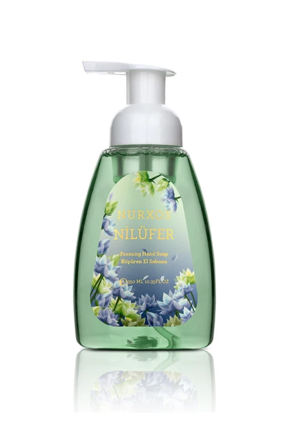 Nurxos Nilüfer Köpük El Sabunu 300 ML – Aromatik Odunsu Parfümlü Sabun - 9566 ürün görseli 1