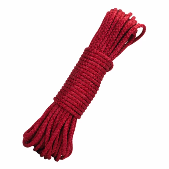 Dolgulu Polyester Kordon İp - Kırmızı (500 G) ürün görseli 1