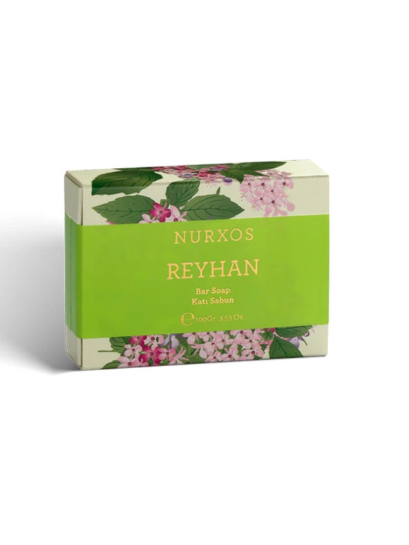 Nurxos Reyhan Katı Sabun 110 Gr – Aromatik Parfümlü El Sabunu - 9621 ürün görseli 1