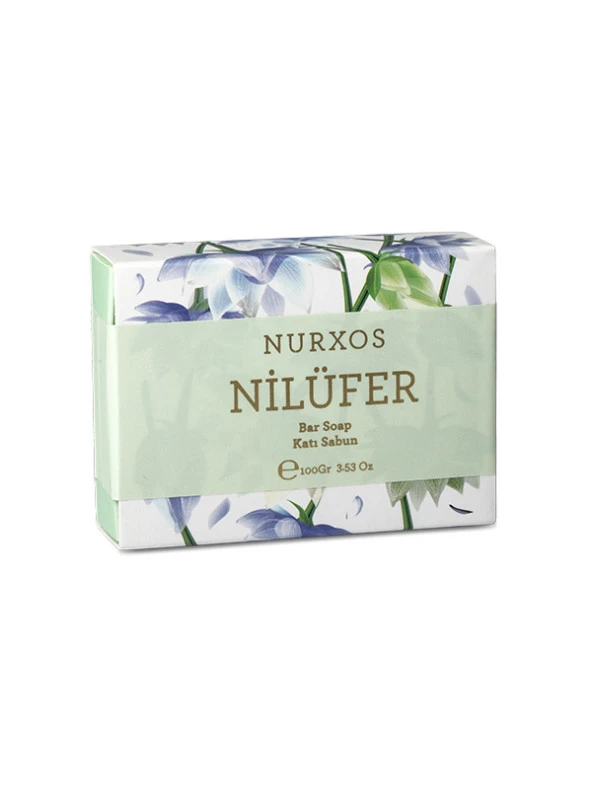 Nurxos Nilüfer Katı Sabun 110 Gr – Aromatik Odunsu Parfümlü El Sabunu - 9616 ürün görseli 1