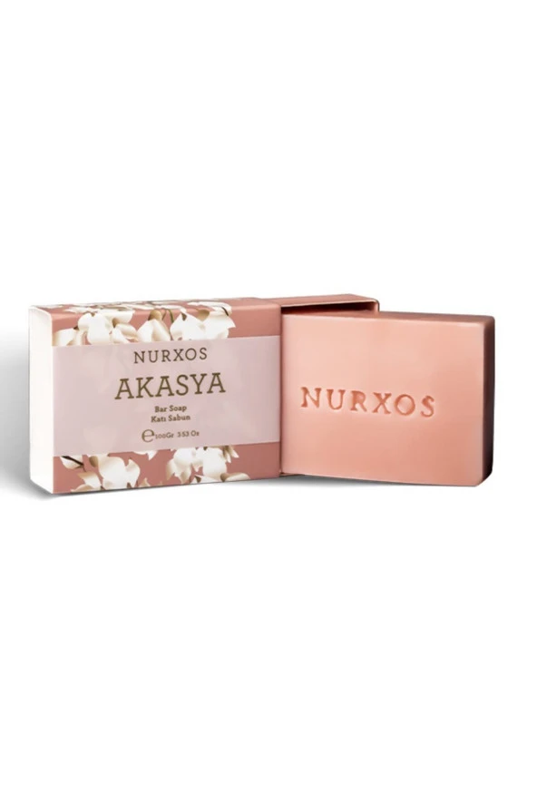 Nurxos Akasya Katı Sabun 110 Gr – Oryantal Parfümlü El Sabunu - 9607 ürün görseli 1