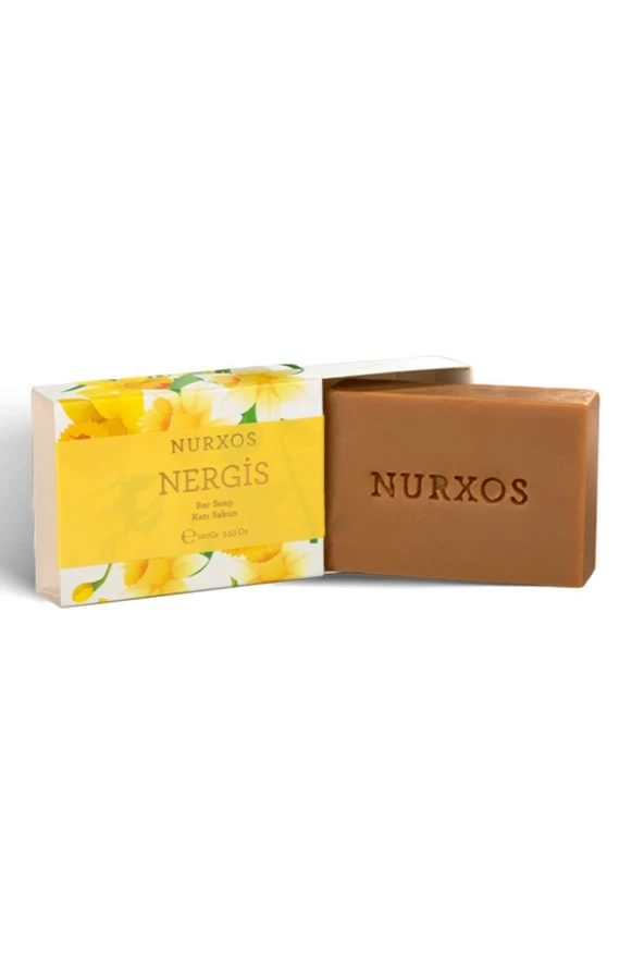 Nurxos Nergis Katı Sabun 110 Gr – Meyveli Odunsu Parfümlü El Sabunu - 9603 ürün görseli 1