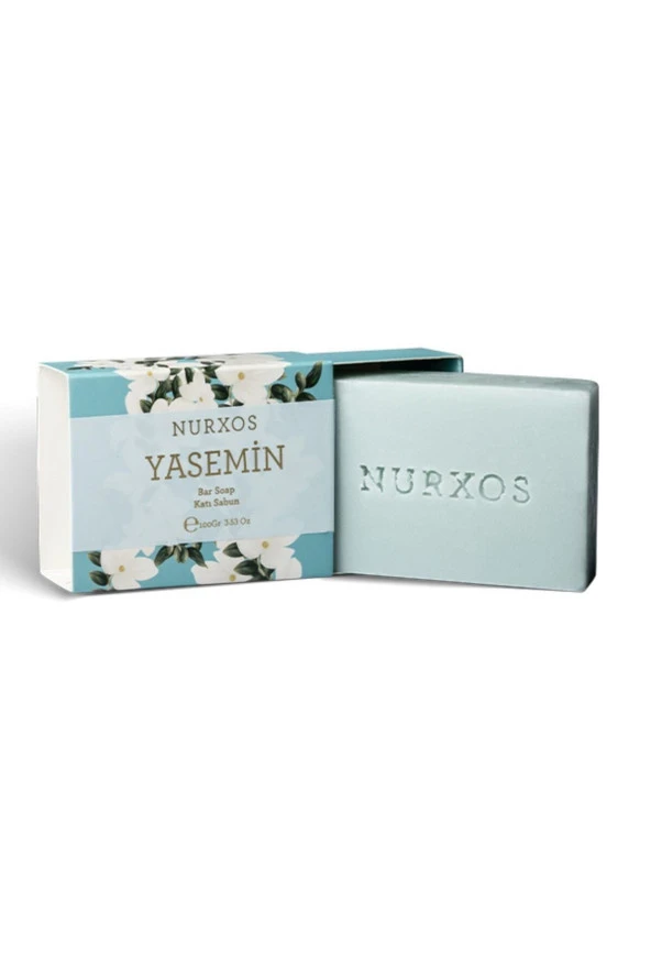 Nurxos Yasemin Katı Sabun 110 Gr – Oryantal Çiçeksi Parfümlü El Sabunu - 9614 ürün görseli 1