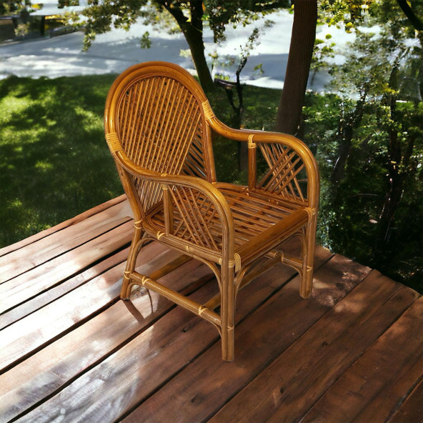 Bambu Orta Boy Romano Sandalye-Medium ürün görseli 1