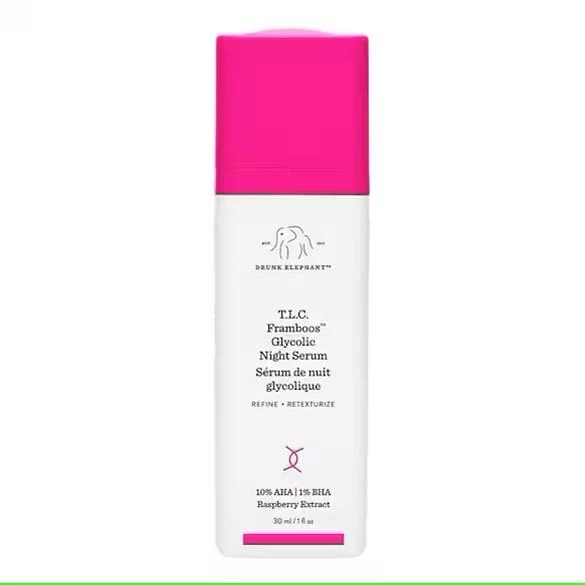 Drunk Elephant T.L.C. Framboos Glycolic Night Serum 30 ml ürün görseli 1