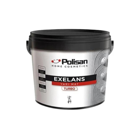 Exelans Turbo Yarı Mat Dış Cephe Boyası Beyaz 2.5 Lt ürün görseli 1