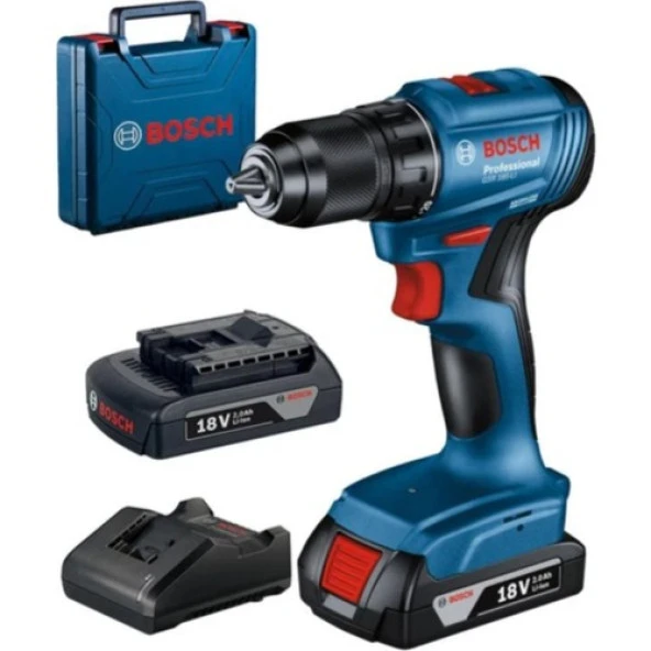 Bosch Gsr 185 Li Akülü Delme Vidalama Matkap 2x2 Amper ürün görseli 1