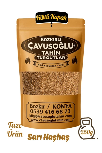 Bozkırlı Çavuşoğlu Sarı Haşhaş 250g ürün görseli 1
