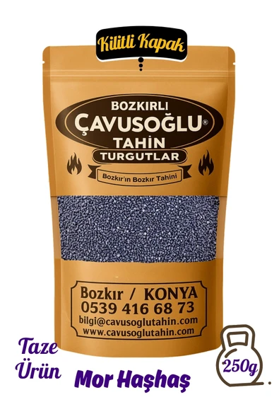 Bozkırlı Çavuşoğlu Mavi Mor Haşhaş 250g ürün görseli 1