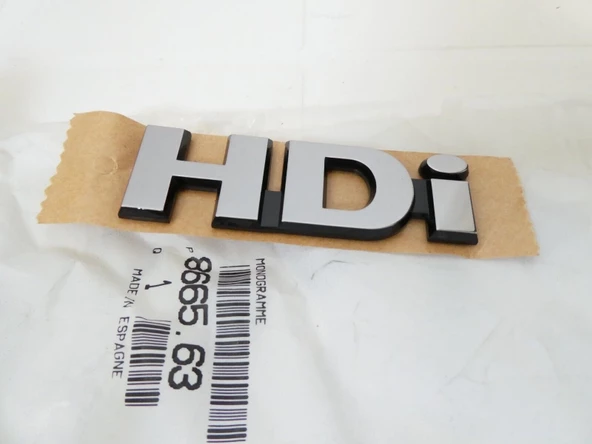 Peugeot, Citroen, HDI Yazı OEM (866563) ürün görseli 1