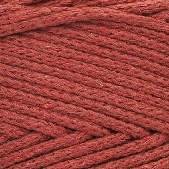 Ritzz Pamuklu Makrome SLIM 046 Kiremit - Resim 2