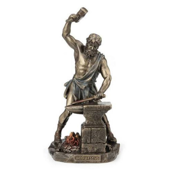 WISE Veronese Serisi-Wise Mitoloji & Tarih-WISE HEPHAESTUS-11.2x11.6x22 CM-JWU77383A4 ürün görseli 1