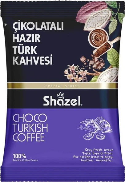 Shazel Special Çikolatalı Hazır Türk Kahvesi 100 gr 3'lü ürün görseli 1