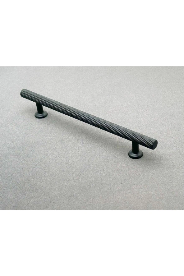 Mobilya Dolap Kulpu Mutfak Çekmece Kulpu Çizgili Dal Siyah 96 Mm ( 9,6 Cm ) 5 Adet ürün görseli 1