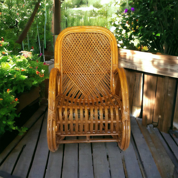 Bambu Kral Sallanan Koltuk - (x-large) - Resim 4