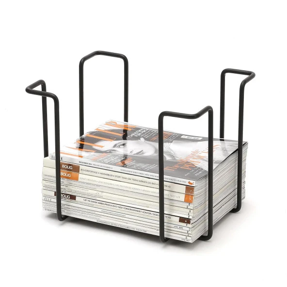 Dergilik Mini Gazetelik Metal Dergilik Modeli Oturma Odası Çalışma Odası Dergilik Modeli ürün görseli 1