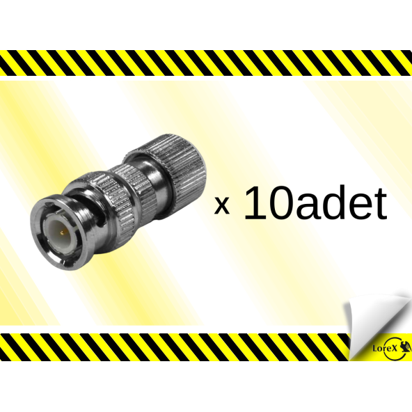 LR-BNC10 Bnc Konnektör ( 10 adet ) ürün görseli 1