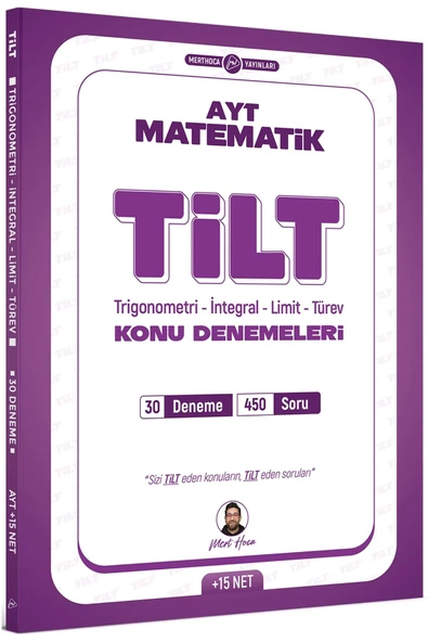 Mert Hoca AYT TİLT Denemeleri Trigonometri İntegral Limit Türev 30'lu Deneme ürün görseli 1