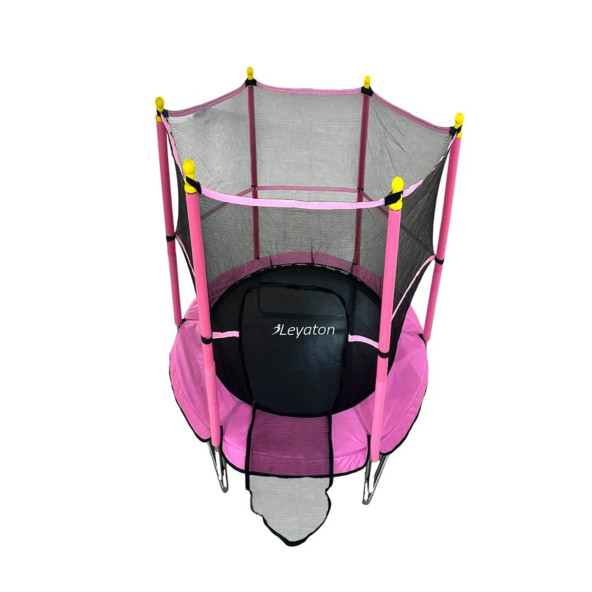 Clifton Trambolin Fileli Korumalı Kolay Kurulum, Ev Bahçe Tipi (152 Cm - Pembe) ürün görseli 1