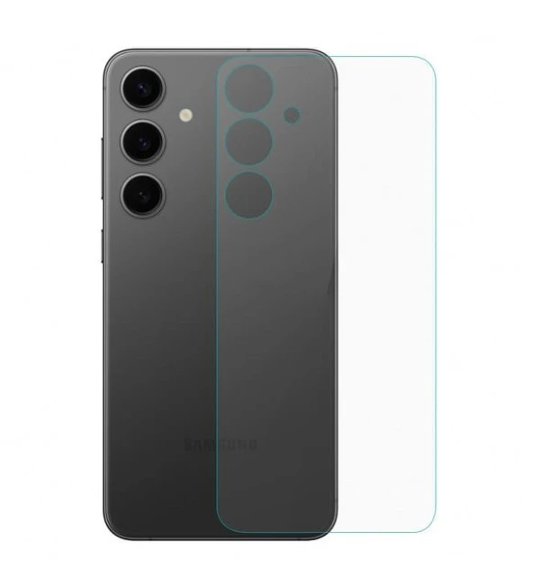 Galaxy S24 Uyumlu Ön+Arka Full Body Şeffaf Ultra koruyucu Nano Jelatin ürün görseli 1