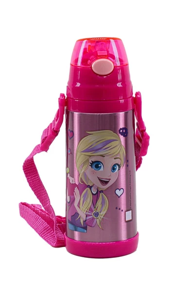 Pembe Polly Pollypocket Tek Duvar Suluk Matara 10564 ürün görseli 1