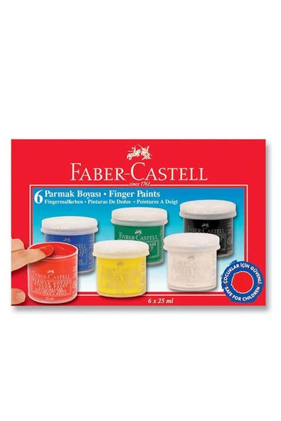 FABER PARMAK BOYASI 6'LI- 6X25 ML ürün görseli 1