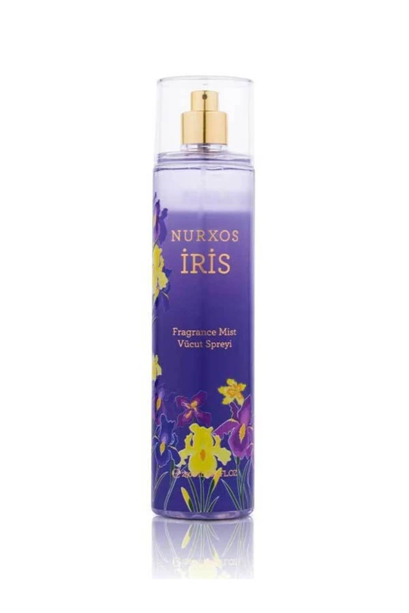 Nurxos İris Kadın Fragrance Mist 250 ML – Çiçeksi Oryantal Parfüm Koku Spreyi - 9052 ürün görseli 1