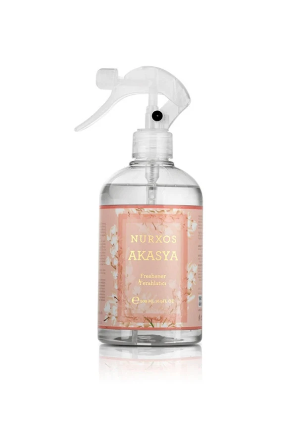 Nurxos Freshener Akasya Oda Spreyi 500 ML – Oryantal Koku - 9007 ürün görseli 1