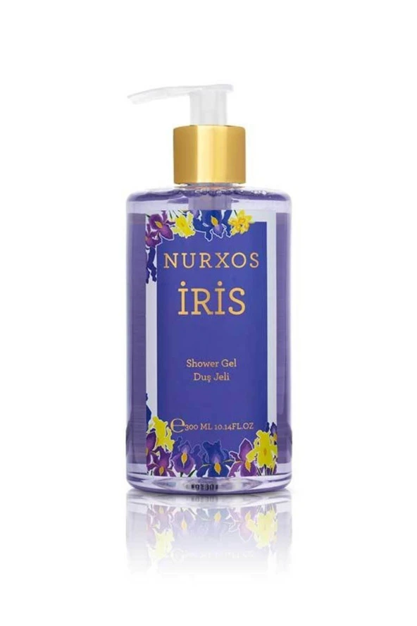 Nurxos İris Kadın Duş Jeli 300 ML – Çiçeksi Oryantal Koku - 9202 ürün görseli 1