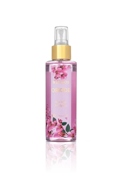 Nurxos Orkide Kadın Saç Spreyi 150 ML – Çiçeksi Meyveli Parfüm Spreyi - 9406 ürün görseli 1