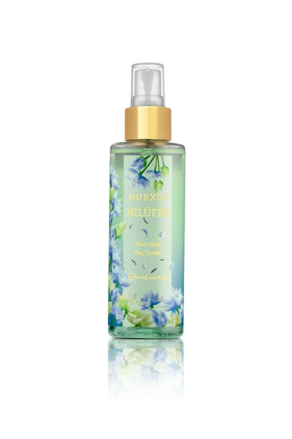 Nurxos Nilüfer Kadın Saç Spreyi 150 ML – Aromatik Odunsu Parfüm Spreyi - 9416 ürün görseli 1