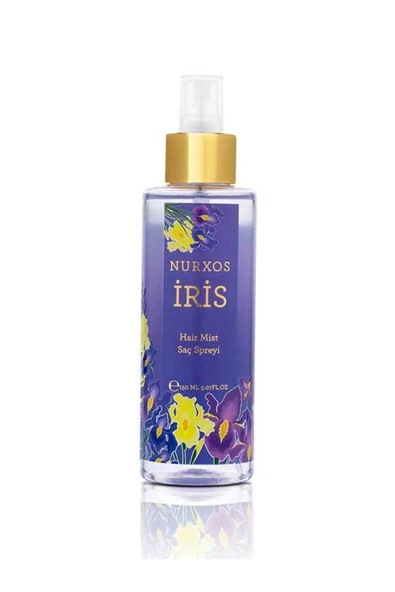 Nurxos İris Kadın Saç Spreyi 150 ML – Çiçeksi Oryantal Parfüm Spreyi - 9402 ürün görseli 1