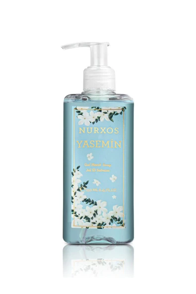 Nurxos Yasemin Jel El Sabunu 250 ML – Oryantal Çiçeksi Parfümlü Sıvı Sabun - 9514 ürün görseli 1