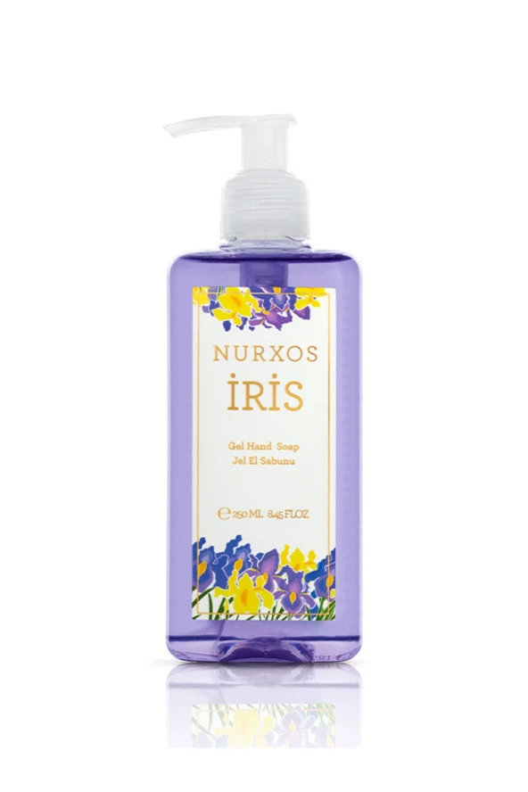Nurxos İris Jel El Sabunu 250 ML – Çiçeksi Oryantal Parfümlü Sıvı Sabun - 9523 ürün görseli 1