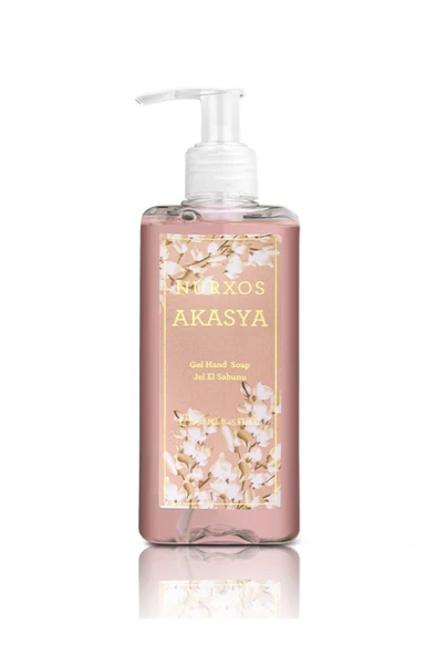 Nurxos Akasya Jel El Sabunu 250 ML – Oryantal Parfümlü Sıvı Sabun - 9507 ürün görseli 1