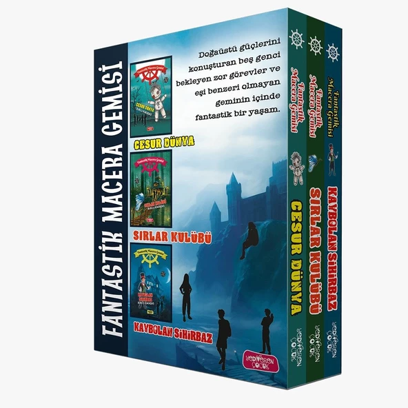 Fantastik Macera Gemisi 3 Kitap Set Karton ürün görseli 1