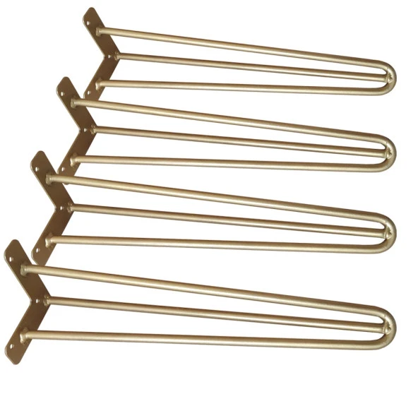 Gold Metal Masa Ayağı Metal Yemek Masası Ayağı Sehpa Ayağı ürün görseli 1