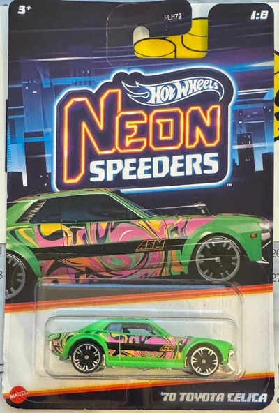 Hot Wheels Neon Speeders '70 Toyota Celica HRW67 ürün görseli 1