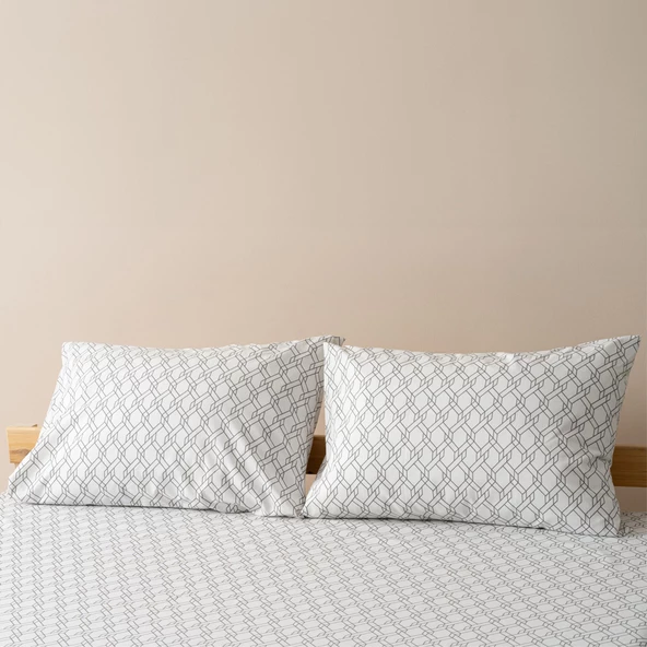 Soley | Mix & Match | Limoges | %100 Pamuklu 2’li Yastık Kılıfı Seti ürün görseli 1