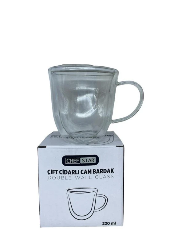 Çift Cidarlı Kupa 220 ml MNB04091 ürün görseli 1