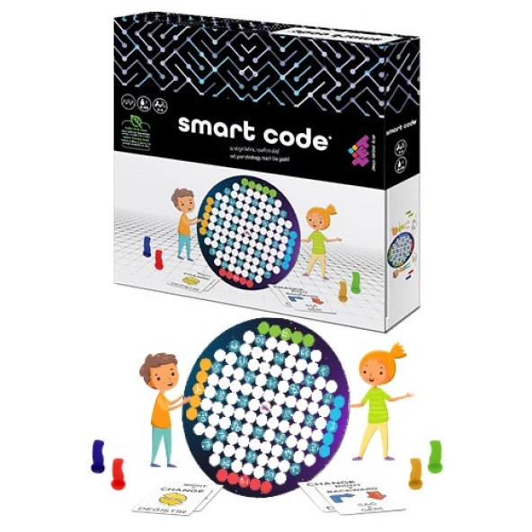 ZET Zeka SMART CODE Kodlama Oyunu 6 Yaş 4 Oyuncu ürün görseli 1
